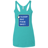 T-Shirts Tahiti Blue / X-Small RPG LIFE Women's Triblend Racerback Tank