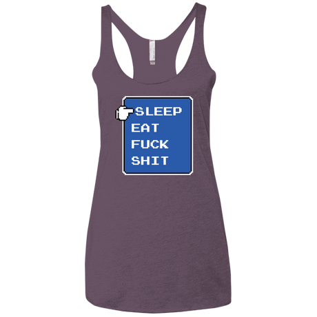 T-Shirts Vintage Purple / X-Small RPG LIFE Women's Triblend Racerback Tank