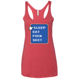 T-Shirts Vintage Red / X-Small RPG LIFE Women's Triblend Racerback Tank