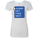 T-Shirts Heather White / Small RPG LIFE Women's Triblend T-Shirt