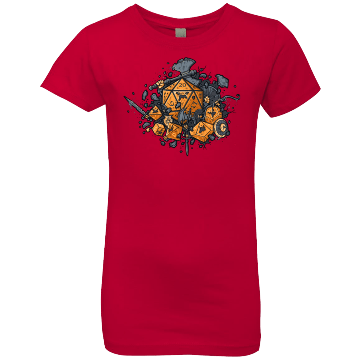 T-Shirts Red / YXS RPG UNITED Girls Premium T-Shirt