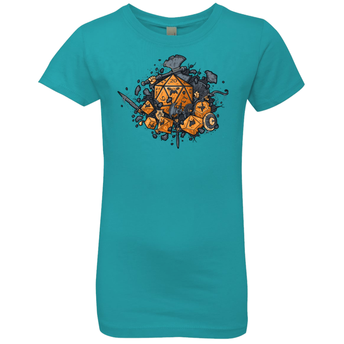 T-Shirts Tahiti Blue / YXS RPG UNITED Girls Premium T-Shirt