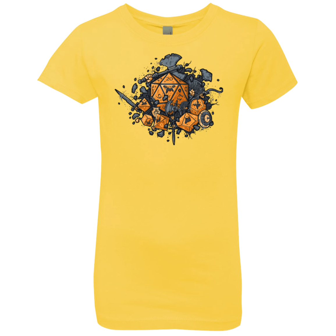 T-Shirts Vibrant Yellow / YXS RPG UNITED Girls Premium T-Shirt