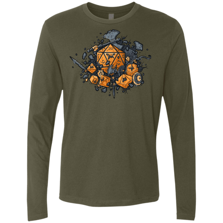 T-Shirts Military Green / Small RPG UNITED Men's Premium Long Sleeve