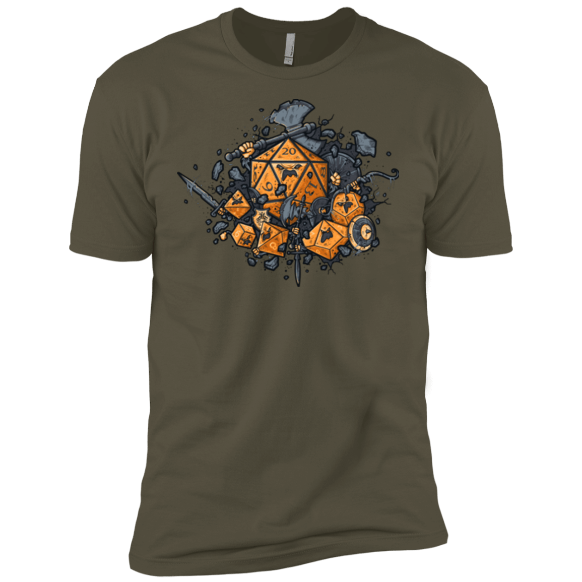 T-Shirts Military Green / X-Small RPG UNITED Men's Premium T-Shirt
