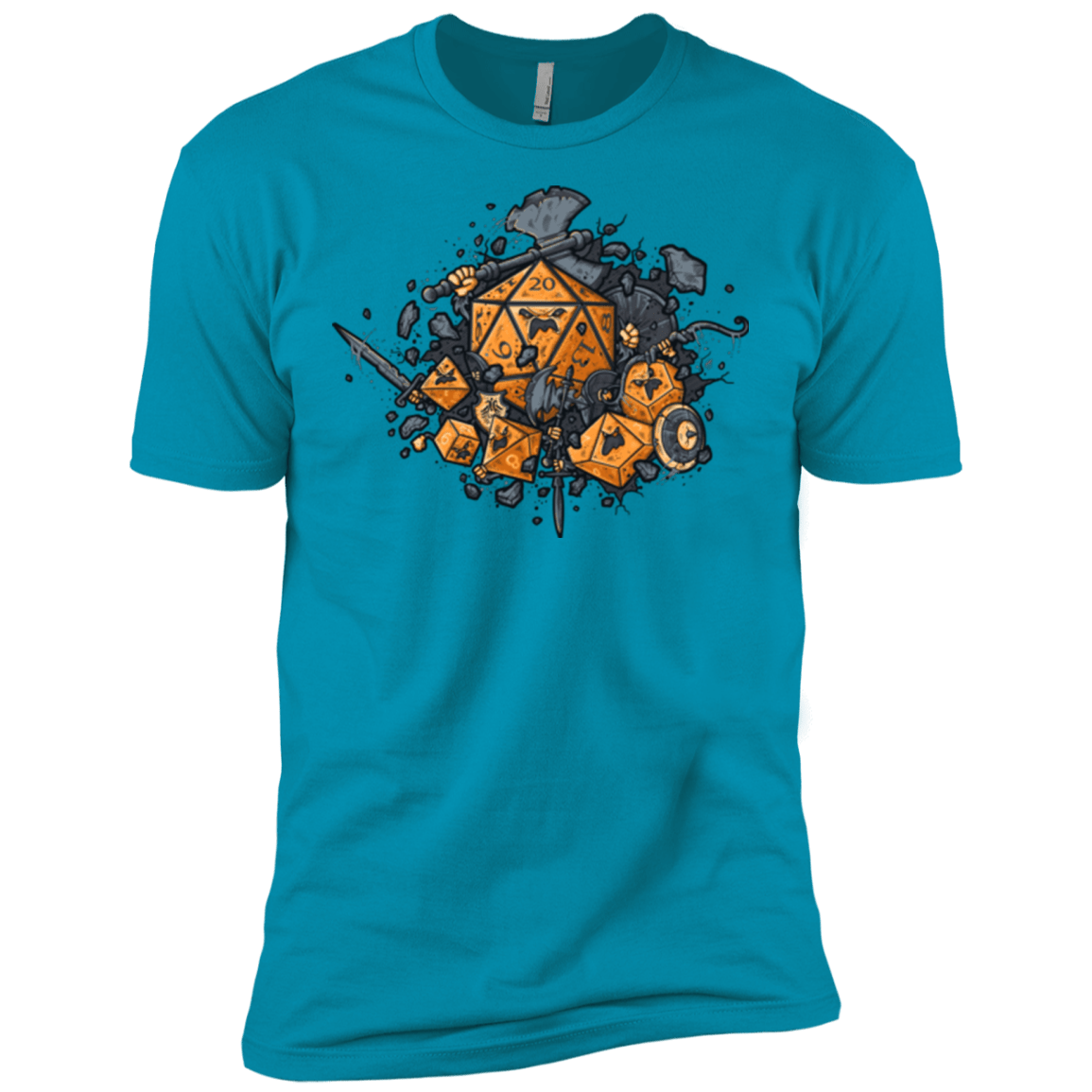 T-Shirts Turquoise / X-Small RPG UNITED Men's Premium T-Shirt