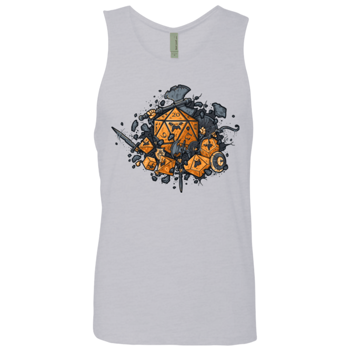 T-Shirts Heather Grey / Small RPG UNITED Men's Premium Tank Top