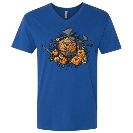 T-Shirts Royal / X-Small RPG UNITED Men's Premium V-Neck