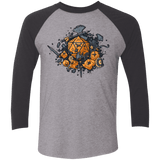 T-Shirts Premium Heather/ Vintage Black / X-Small RPG UNITED Men's Triblend 3/4 Sleeve