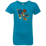 T-Shirts Turquoise / YXS RPG UNITED REMIX Girls Premium T-Shirt