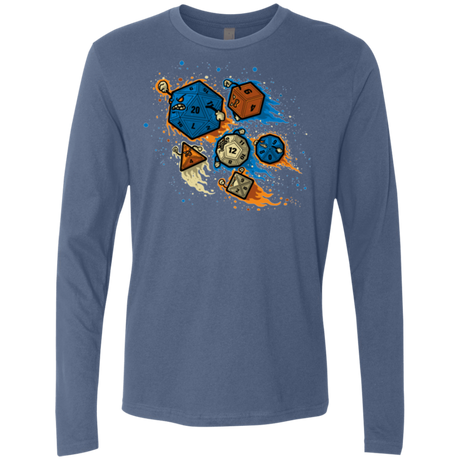 T-Shirts Indigo / Small RPG UNITED REMIX Men's Premium Long Sleeve