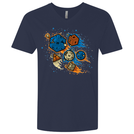 T-Shirts Midnight Navy / X-Small RPG UNITED REMIX Men's Premium V-Neck