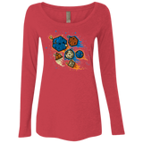 T-Shirts Vintage Red / Small RPG UNITED REMIX Women's Triblend Long Sleeve Shirt
