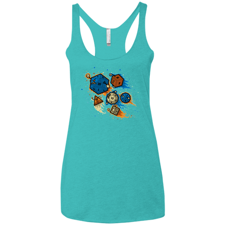 T-Shirts Tahiti Blue / X-Small RPG UNITED REMIX Women's Triblend Racerback Tank