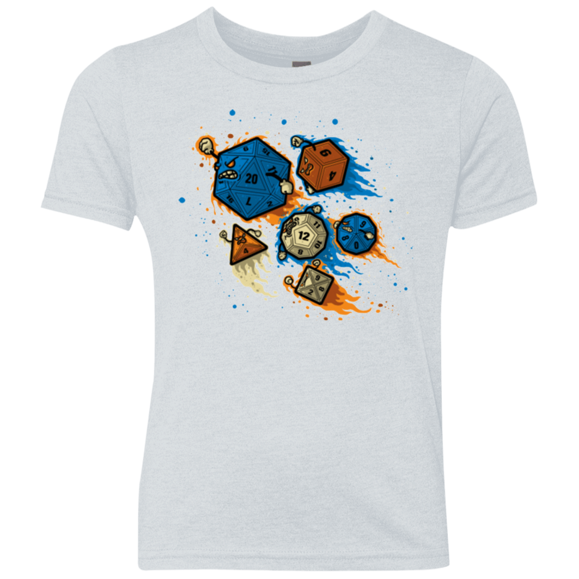 T-Shirts Heather White / YXS RPG UNITED REMIX Youth Triblend T-Shirt