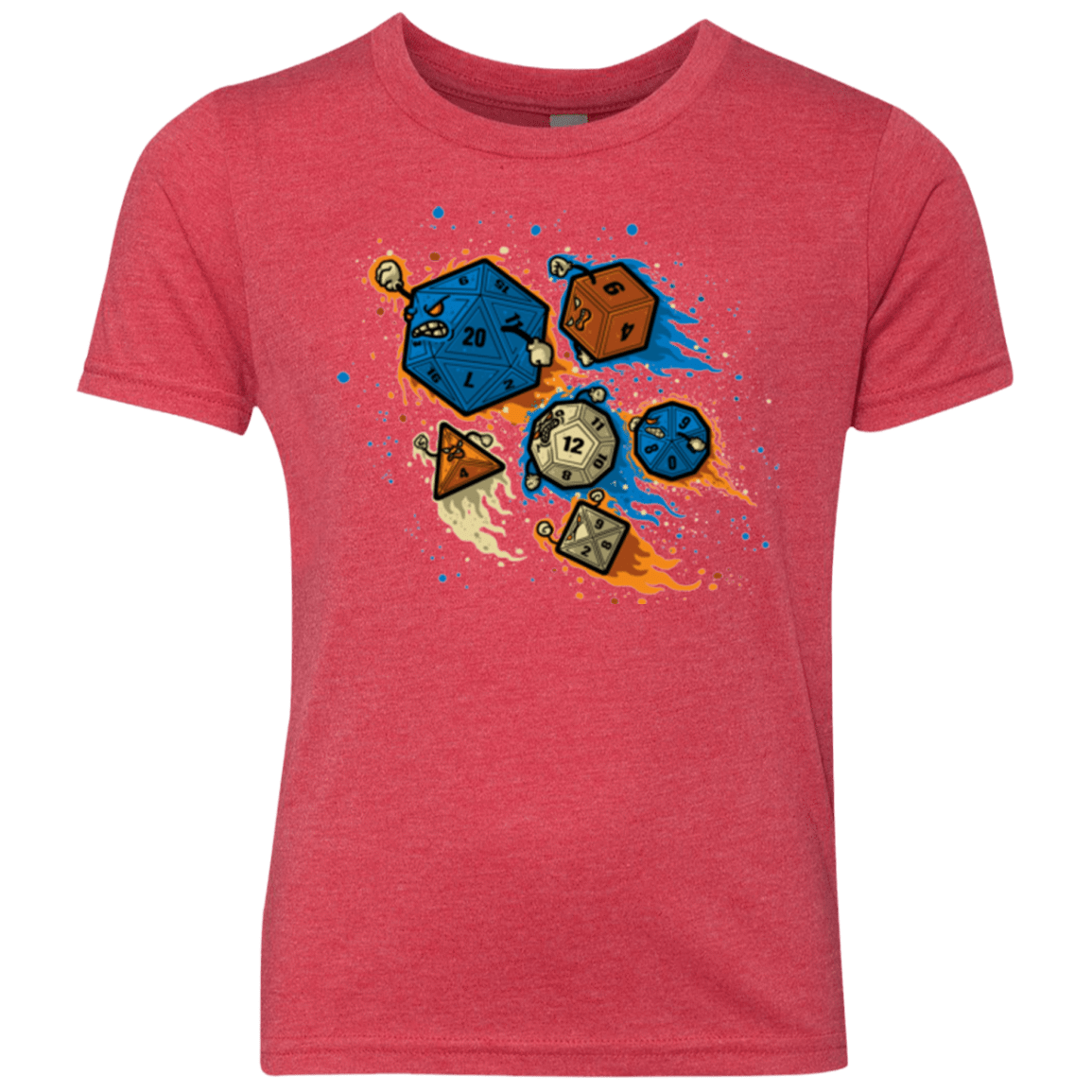 T-Shirts Vintage Red / YXS RPG UNITED REMIX Youth Triblend T-Shirt