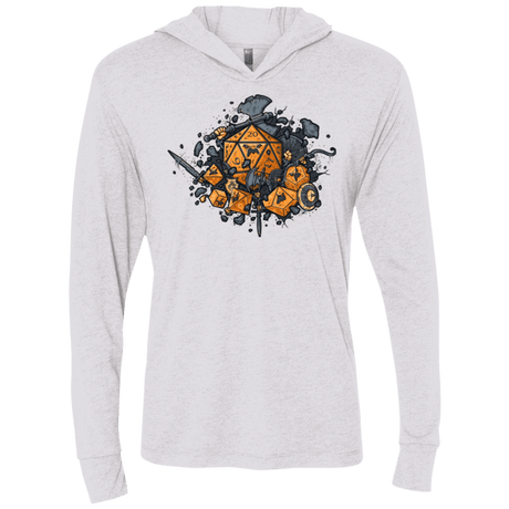 T-Shirts Heather White / X-Small RPG UNITED Triblend Long Sleeve Hoodie Tee