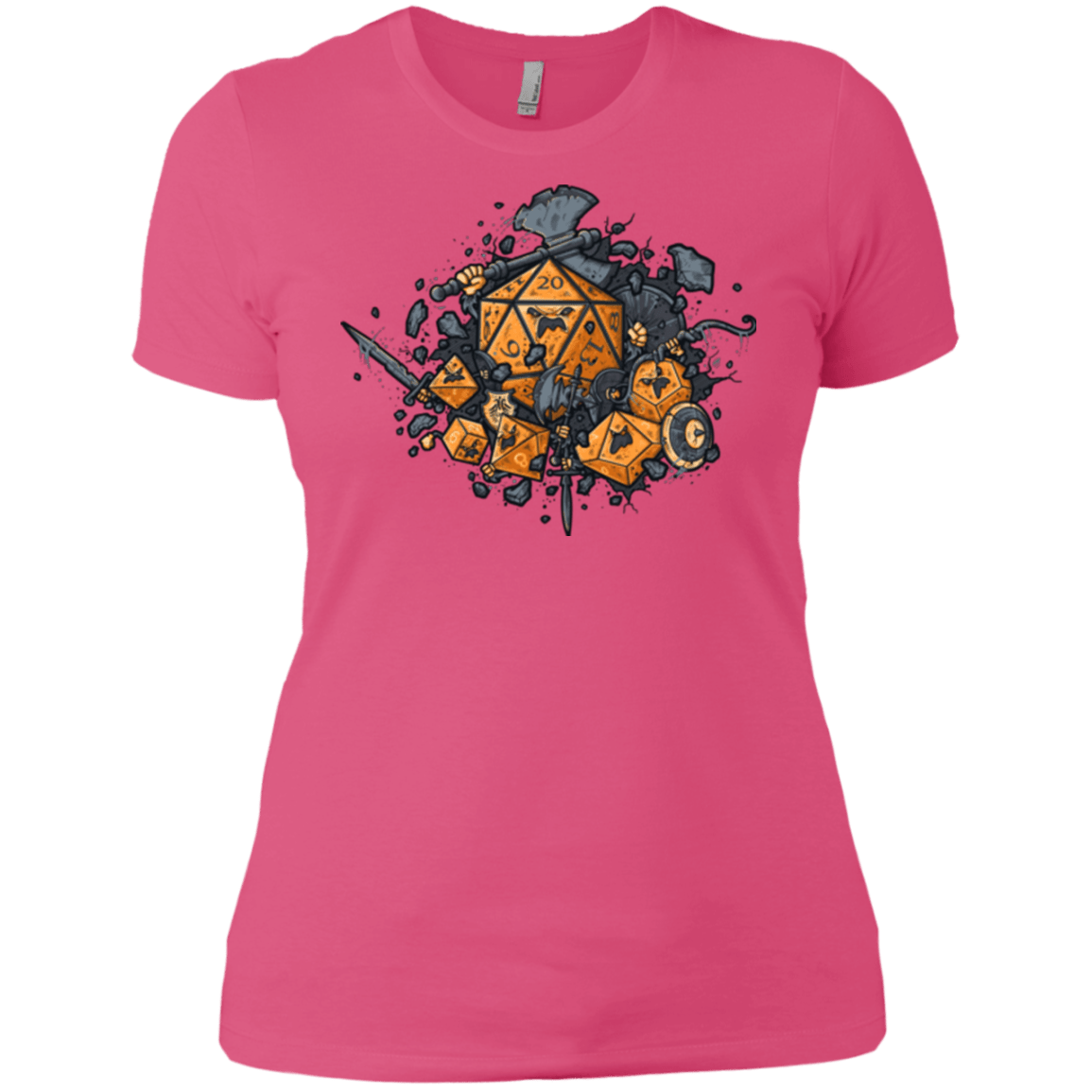 T-Shirts Hot Pink / X-Small RPG UNITED Women's Premium T-Shirt