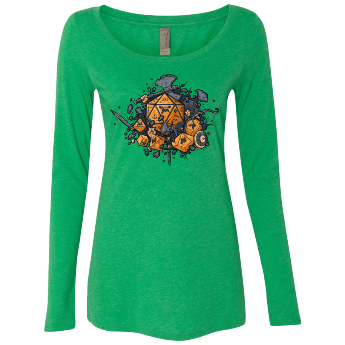 T-Shirts Envy / Small RPG UNITED Women's Triblend Long Sleeve Shirt