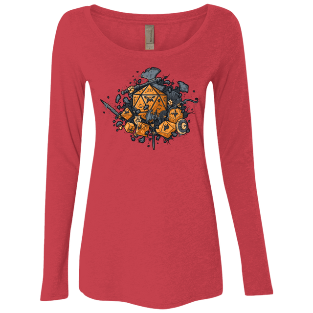T-Shirts Vintage Red / Small RPG UNITED Women's Triblend Long Sleeve Shirt