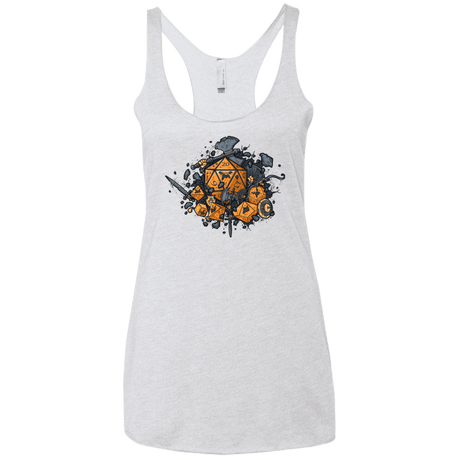 T-Shirts Heather White / X-Small RPG UNITED Women's Triblend Racerback Tank