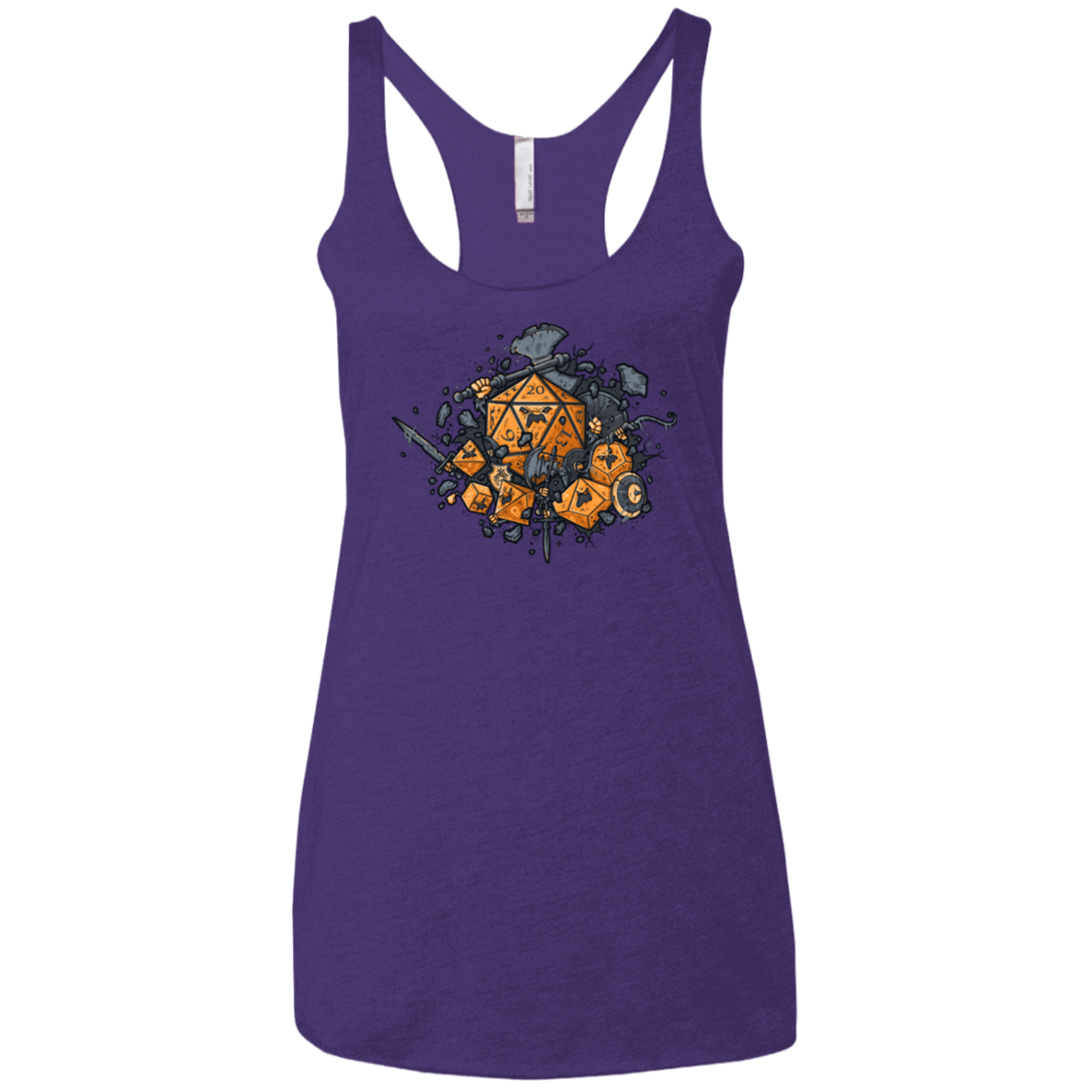 T-Shirts Purple / X-Small RPG UNITED Women's Triblend Racerback Tank