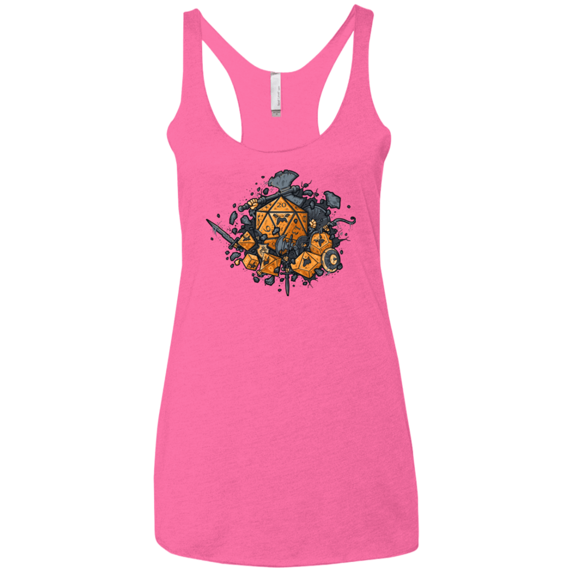 T-Shirts Vintage Pink / X-Small RPG UNITED Women's Triblend Racerback Tank