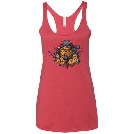 T-Shirts Vintage Red / X-Small RPG UNITED Women's Triblend Racerback Tank