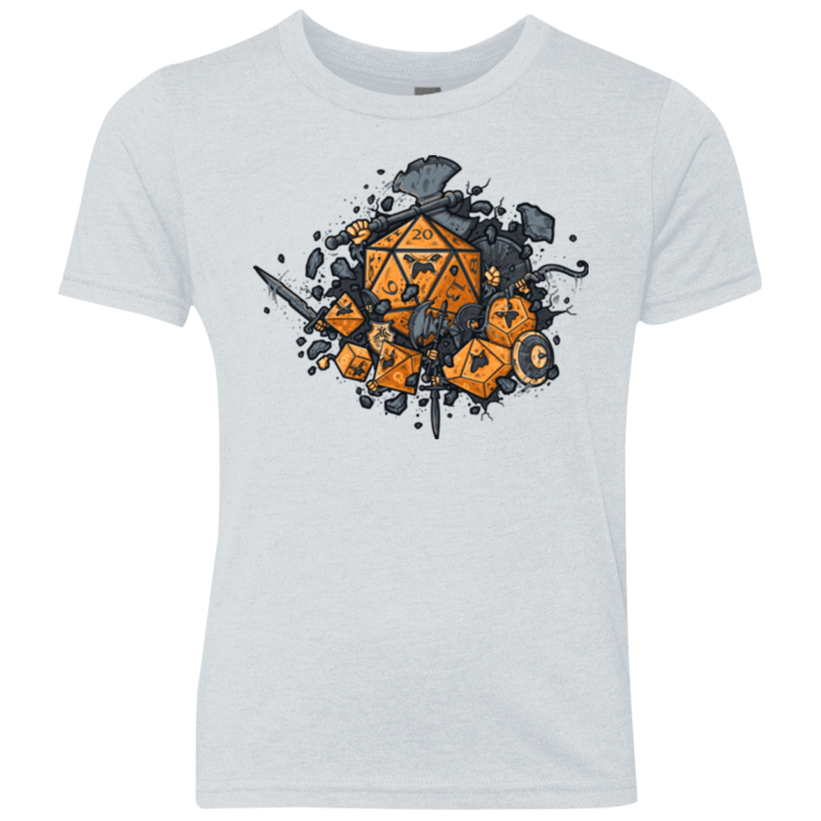 T-Shirts Heather White / YXS RPG UNITED Youth Triblend T-Shirt