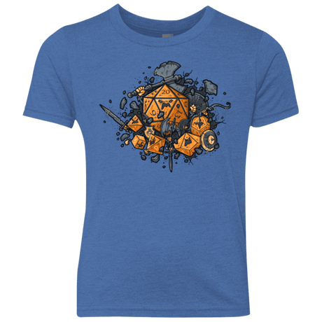 T-Shirts Vintage Royal / YXS RPG UNITED Youth Triblend T-Shirt