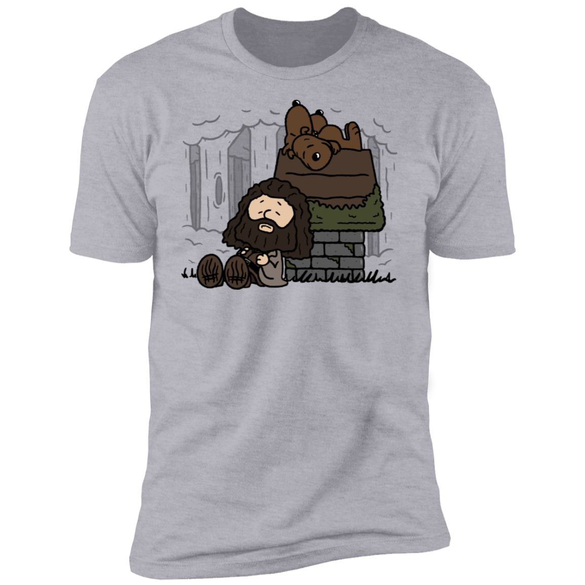 T-Shirts Heather Grey / S Rubeus Brown Men's Premium T-Shirt