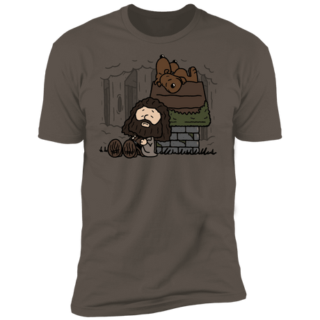 T-Shirts Warm Grey / S Rubeus Brown Men's Premium T-Shirt