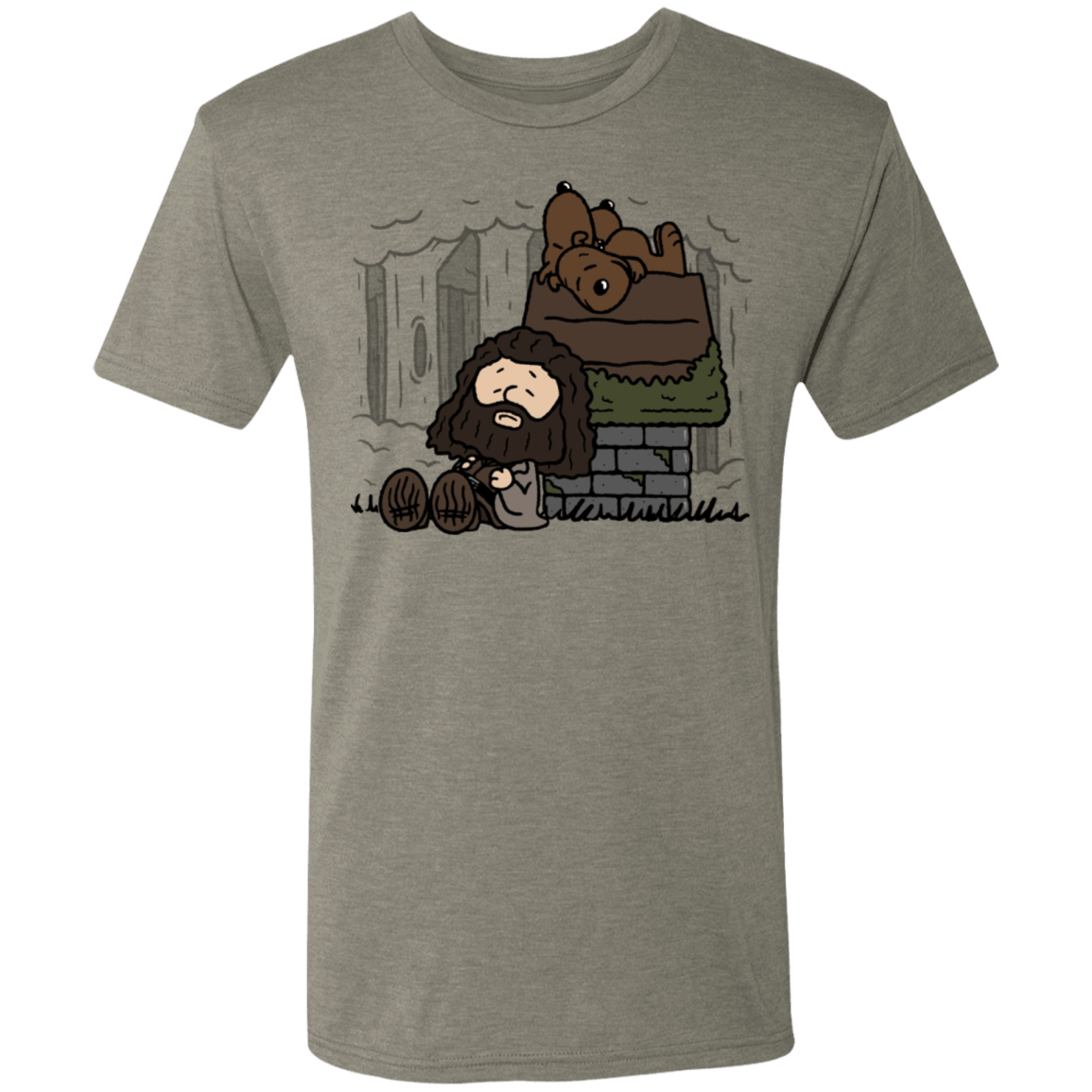 T-Shirts Venetian Grey / S Rubeus Brown Men's Triblend T-Shirt