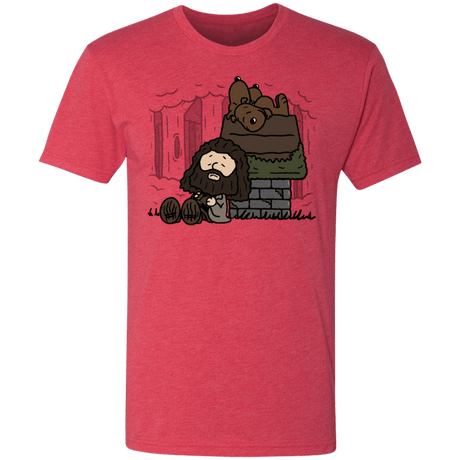 T-Shirts Vintage Red / S Rubeus Brown Men's Triblend T-Shirt