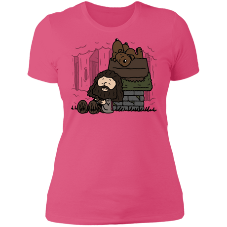 T-Shirts Hot Pink / S Rubeus Brown Women's Premium T-Shirt