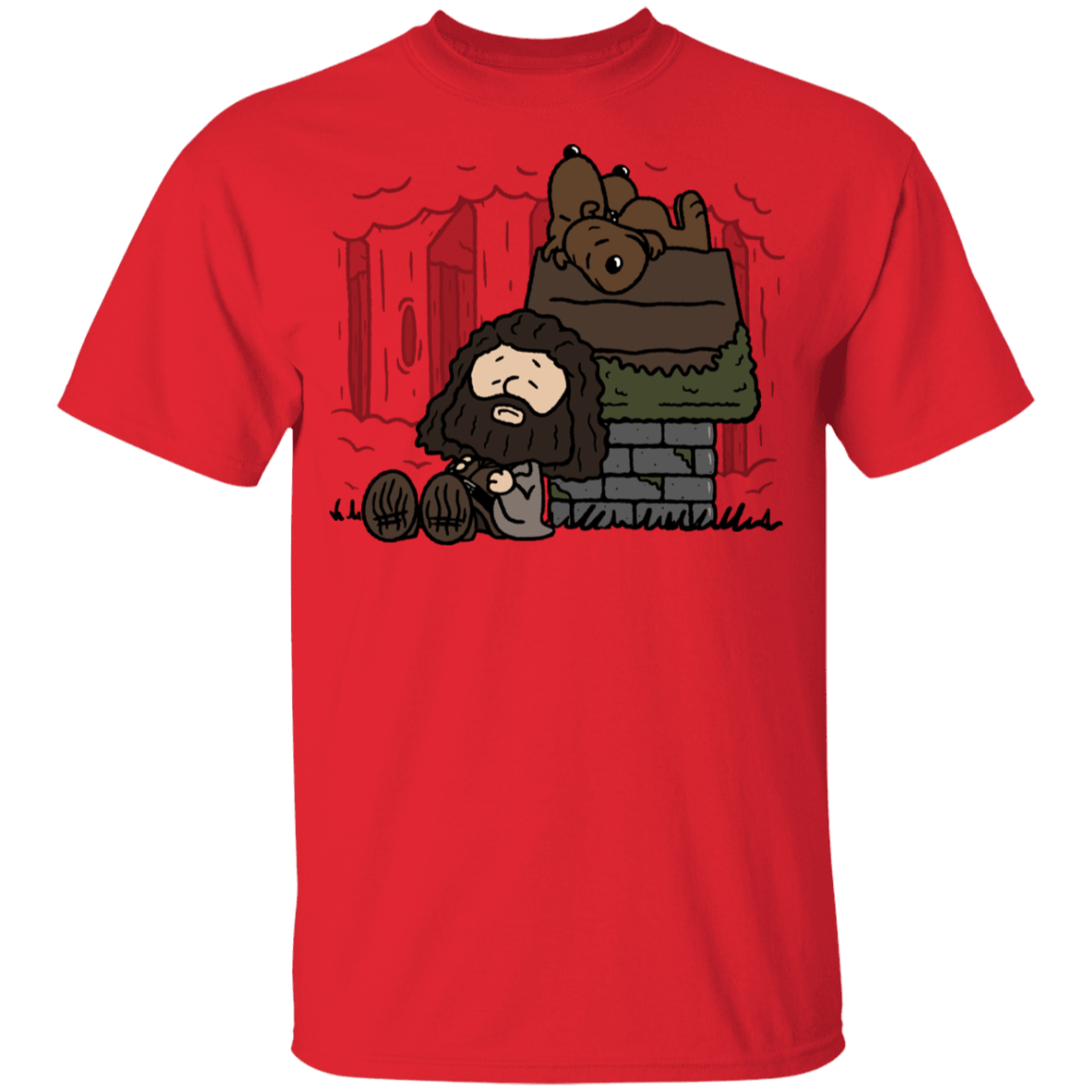 T-Shirts Red / YXS Rubeus Brown Youth T-Shirt