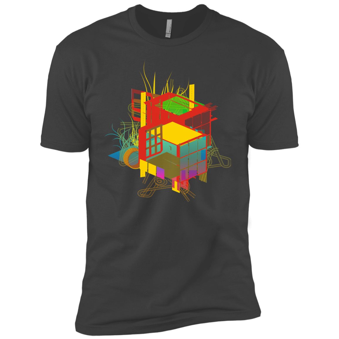 T-Shirts Heavy Metal / YXS Rubik's Building Boys Premium T-Shirt