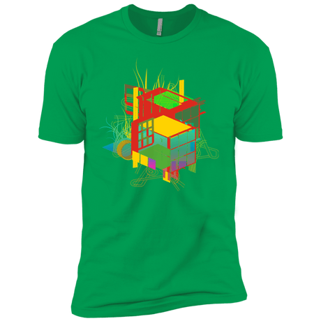 T-Shirts Kelly Green / YXS Rubik's Building Boys Premium T-Shirt