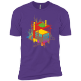 T-Shirts Purple Rush / YXS Rubik's Building Boys Premium T-Shirt