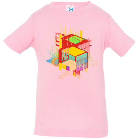 T-Shirts Pink / 6 Months Rubik's Building Infant Premium T-Shirt