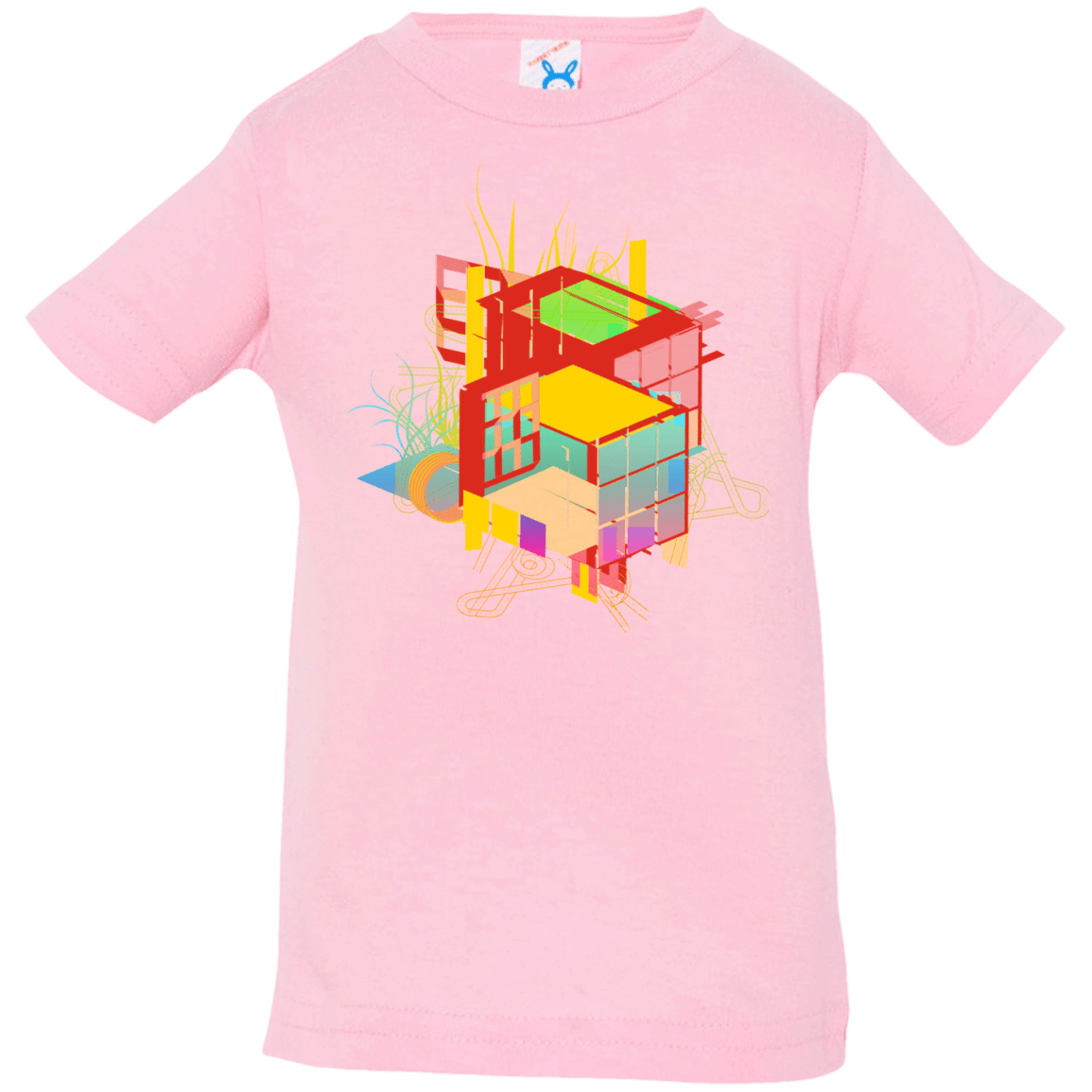 T-Shirts Pink / 6 Months Rubik's Building Infant Premium T-Shirt