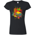 T-Shirts Black / S Rubik's Building Junior Slimmer-Fit T-Shirt