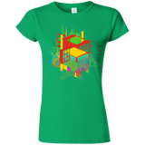 T-Shirts Irish Green / S Rubik's Building Junior Slimmer-Fit T-Shirt