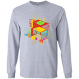 T-Shirts Sport Grey / S Rubik's Building Men's Long Sleeve T-Shirt