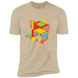 T-Shirts Sand / X-Small Rubik's Building Men's Premium T-Shirt