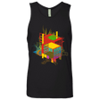 T-Shirts Black / S Rubik's Building Men's Premium Tank Top