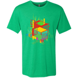 T-Shirts Envy / S Rubik's Building Men's Triblend T-Shirt