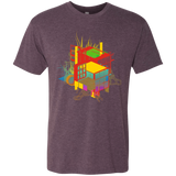 T-Shirts Vintage Purple / S Rubik's Building Men's Triblend T-Shirt
