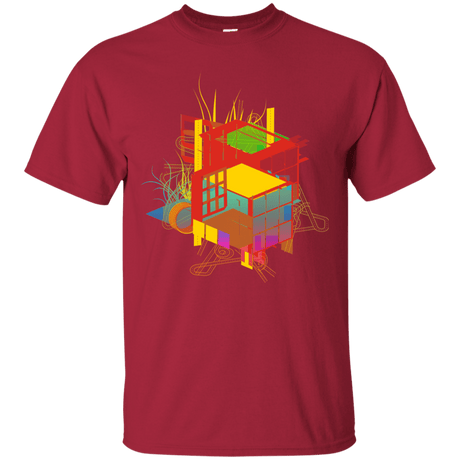 T-Shirts Cardinal / S Rubik's Building T-Shirt