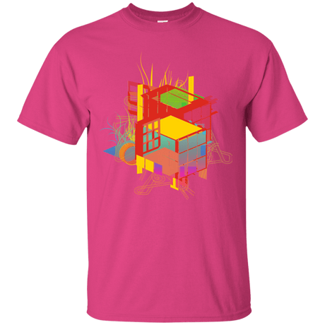 T-Shirts Heliconia / S Rubik's Building T-Shirt